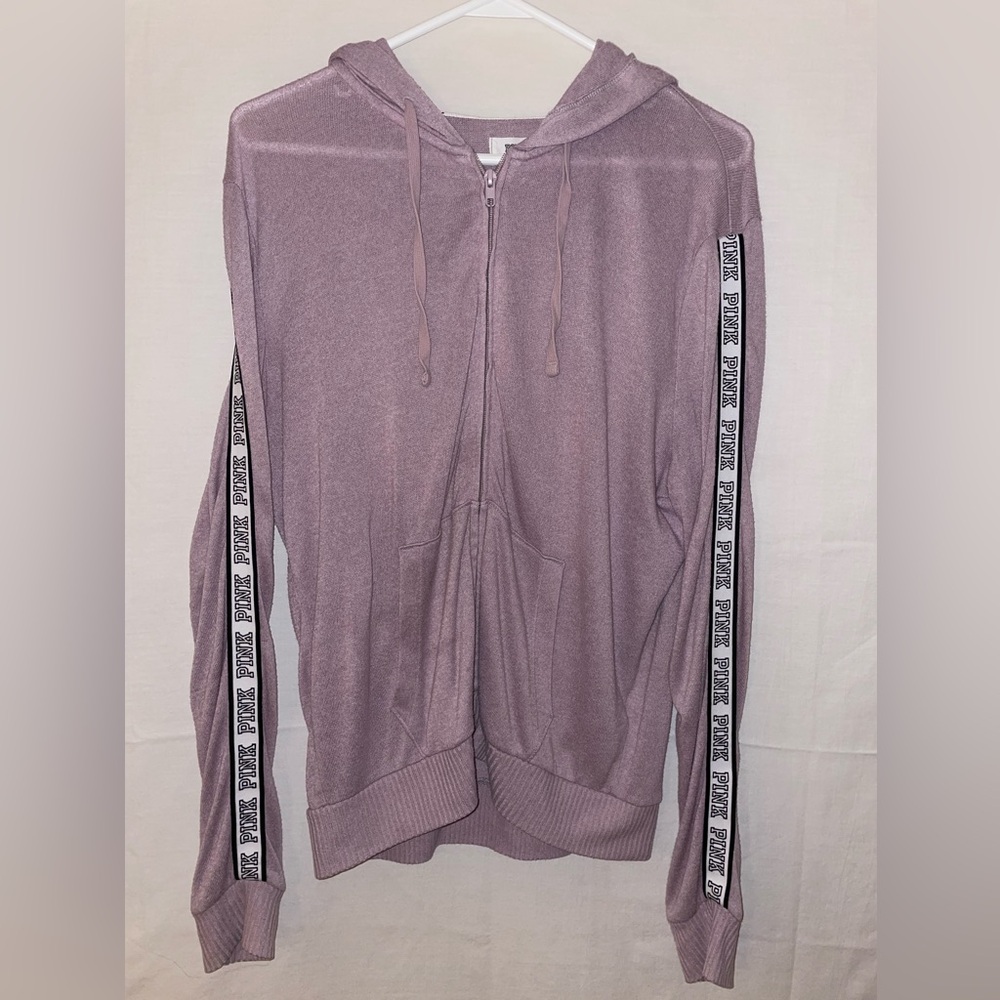 PINK Victoria's Secret Lavender Zip-Up